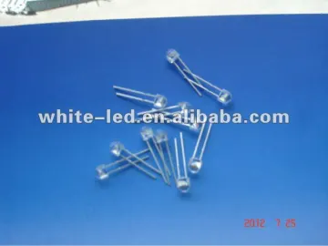 4mm Strawhat LED White/Warmwhite