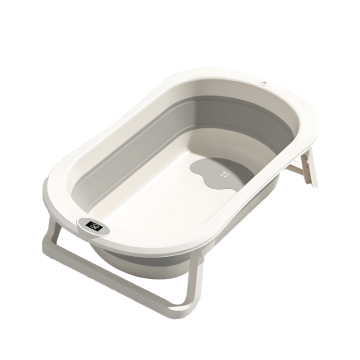 Bañera de bebé plástico plegable portátil para niños