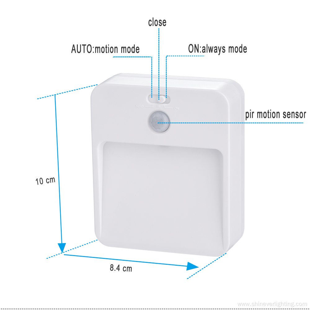 Battery Pir Motion Sensor Light Induction Night Light