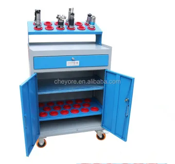 BT30 BT40 BT50 Tool Holder Trolley and Shelf