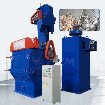 Cheapest Small Crawler Tumble Belt Shot Blasting Equipment: Sand Peening Machine