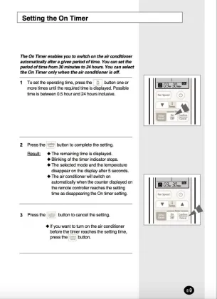 Mwr-Sc00T Original AC Remote Control for Samsung Air Conditioning