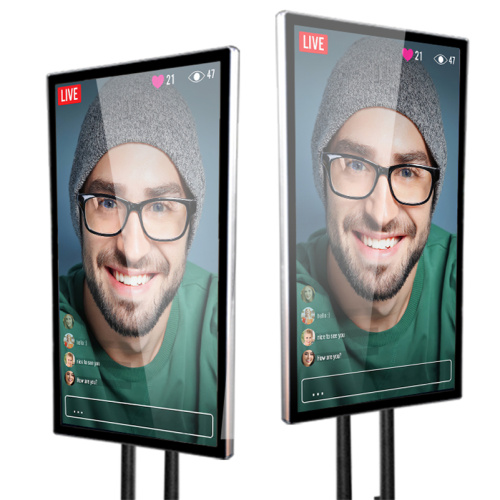 43" Live-Streaming-Touchscreen