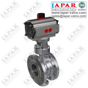 Triple Eccentric Flange Butterfly valve