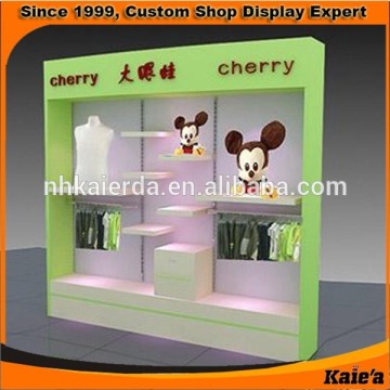 New design 2016 kids clothes shop decoration