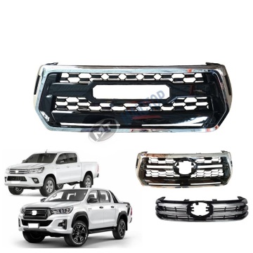 MAICTOP Chrome Front Grille for Hilux 2015-2018 Revo Rocco TRD New Model