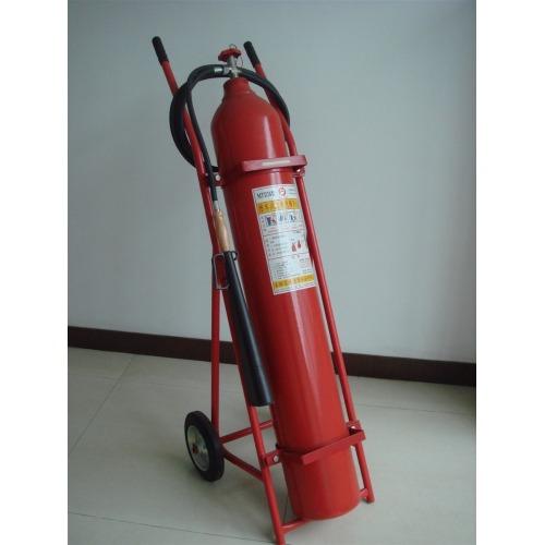 Aluminum 50kg Trolley Co2 Fire Extinguisher