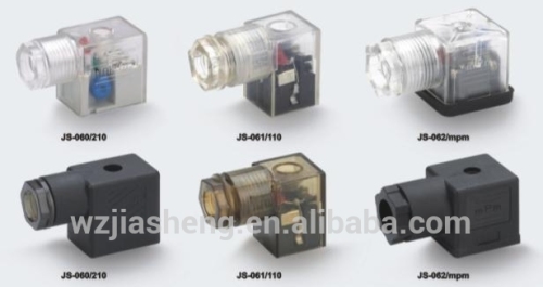 Din43650 Connector Solenoid Coil Connector, High Quality Din43650 ...