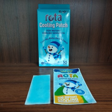 Patch gel pendingin bayi yang populer untuk demam