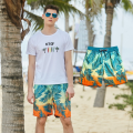 Fashion Printed Beach Men Breathable Quick Dry Custom LOGO beach pants women