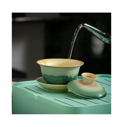 Wholesale Travel Ceramic Tea Set - Lightweight and Elegant Design