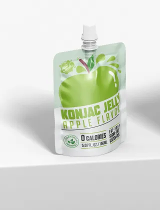 Delicious, Sugar-Free, Low-Calorie Fruit Flavor Jelly: A Zero-Sugar, Low-Carb Dessert Drink