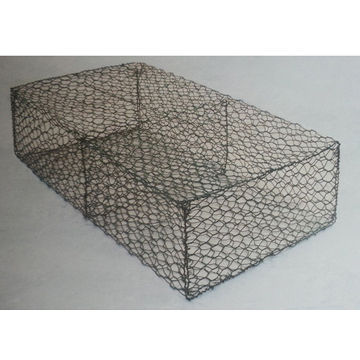 Hot dipped galvanized sack gabions stone cage