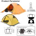 4 Season Double Backpacking Winter Tent with Footprint