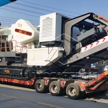 Low Cost Stable Work Large Capacity Mobile Stone Crushing Plant for Dolomite Quarry