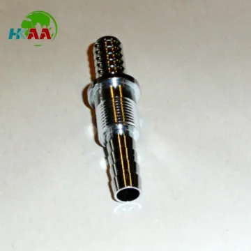CNC Turning 360 Brass Chrome Barb for the Medical Industry