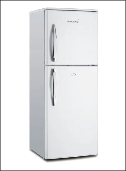 Double Door Top-Mounted Refrigerator Fridge With Compressor