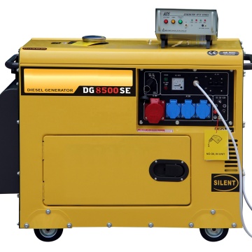 Super Silent 7KW Diesel Generator: 50HZ/60HZ 110V/220V with Good Price