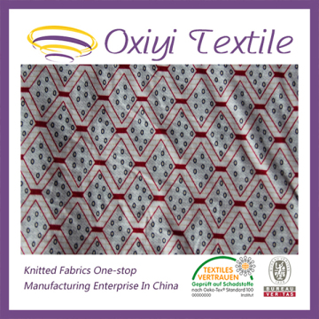 100% printed Single polyester jersey knit fabric wholesale factory,girls polyester frock designs