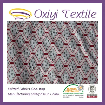 100% printed Single polyester jersey knit fabric wholesale factory,girls polyester frock designs