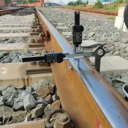 Sliding Digital Rail Wear Gauge for Railway Switch Postion Rail Profile Wear Measuring