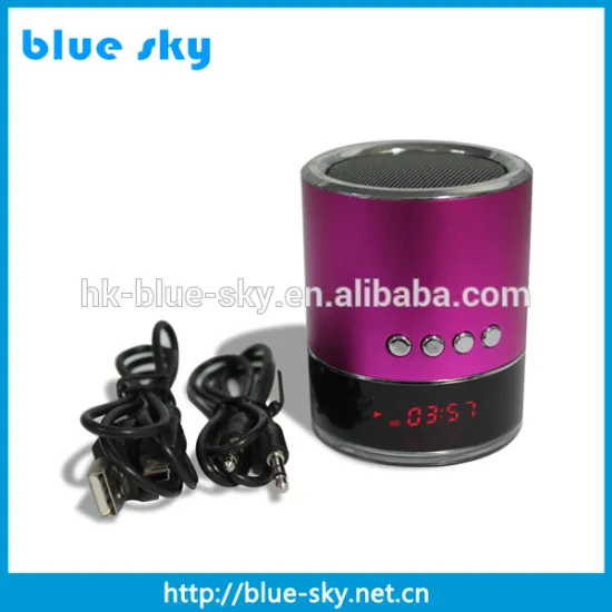 Hot Sale LED Light Usb Flash Drive FM Radio Card Reader Speaker