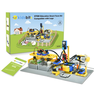 Kidsbits new product Smart Farm Kit for Arduino Compatible with Lego for STEM Education