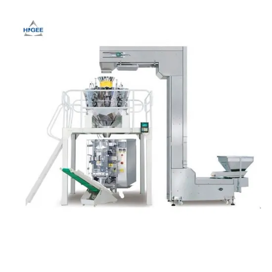 Rice Seed and Snack Packaging Machine: Vertical Granule Packing and Bagging Line