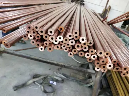 custom metal fabrication copper pipe