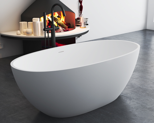 Free Standing Bathtub Acrylic Oval