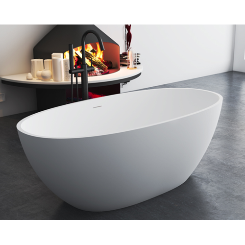 Black Freestanding Bathtub Acrylic