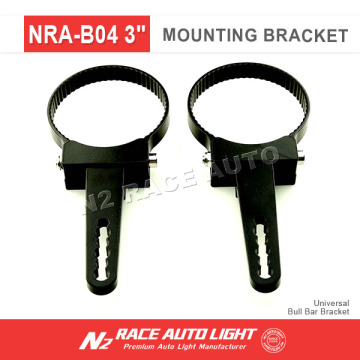 Factory Price Universal Bull Bar 3" Light Mounting Bracket For Trucks ATVs UTVs