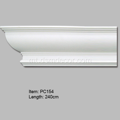 Molding dekorattiv tal-Giruni tal-Polyurethane