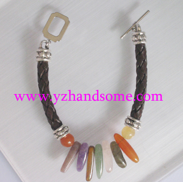 leather bracelet