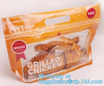 quality fried chicken bag,roasted chicken ziplock packaging bag,hot roast chicken bag, Hot roast chicken bag/Instant chicken bag