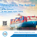 Sea Freight from Shanghai to the Red Sea