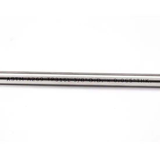 Capped Tubing for Oxygen Use