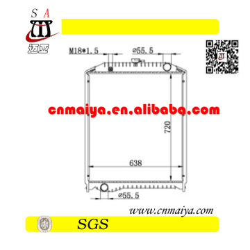 HINO RANGER PRO' 03- top tank car parts