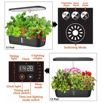Indoor Smart Greenhouse Kit: Hydroponic & Aquaponic Growing Systems