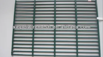 Hot sale!!! Superior quality PVC coated 358 Mesh Wire Anti Climb Fence