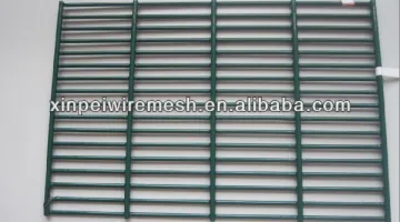 Hot sale!!! Superior quality PVC coated 358 Mesh Wire Anti Climb Fence