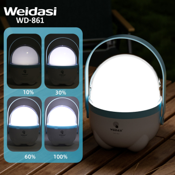 Lampu berkemah luar ruangan grosir pabrik: lampu darurat gantung LED yang dapat diisi ulang