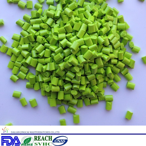 China plastic green color masterbatch price