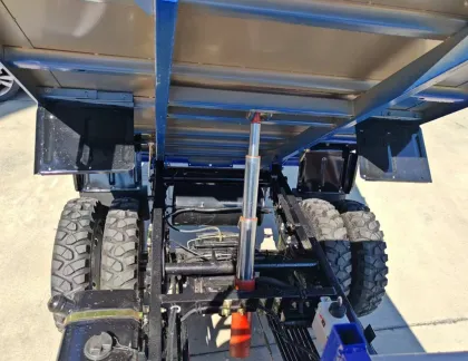 Three ring dump trucks