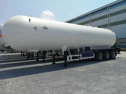 cimc 60.72 CBM lpg semi trailer lpg tank semi trailer lpg truck trailer factory price