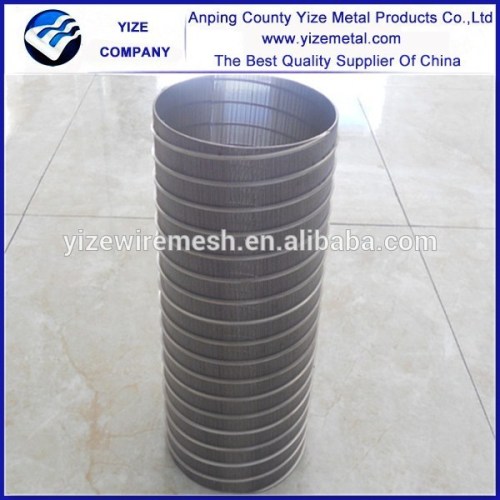 alibaba china manufacturer wedge wire gas liquid filter screen mesh/wedge wire screen F3027 stainless steel side hill screen