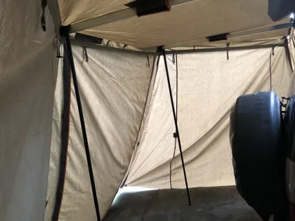 180 Degree Freestanding Overland Car Side Awning