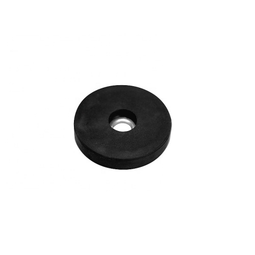 Rubber Coated Magnet Cup Shape with Internal Thread