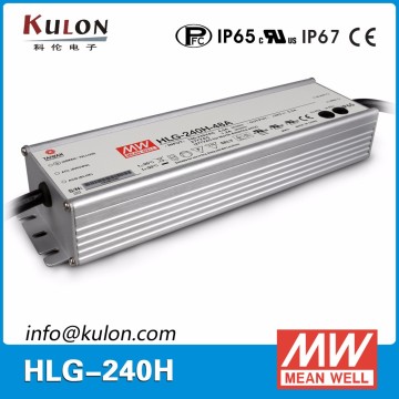 Single output HLG-240H-48 outdoor adjustable 240w 48v ac/dc led driver