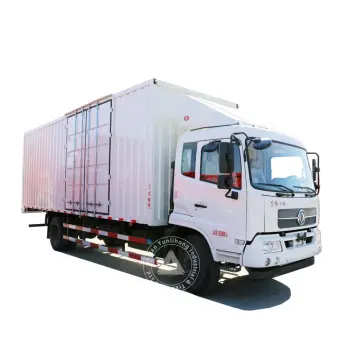 Dongfeng 15 ton city transport box van cargo truck for sale